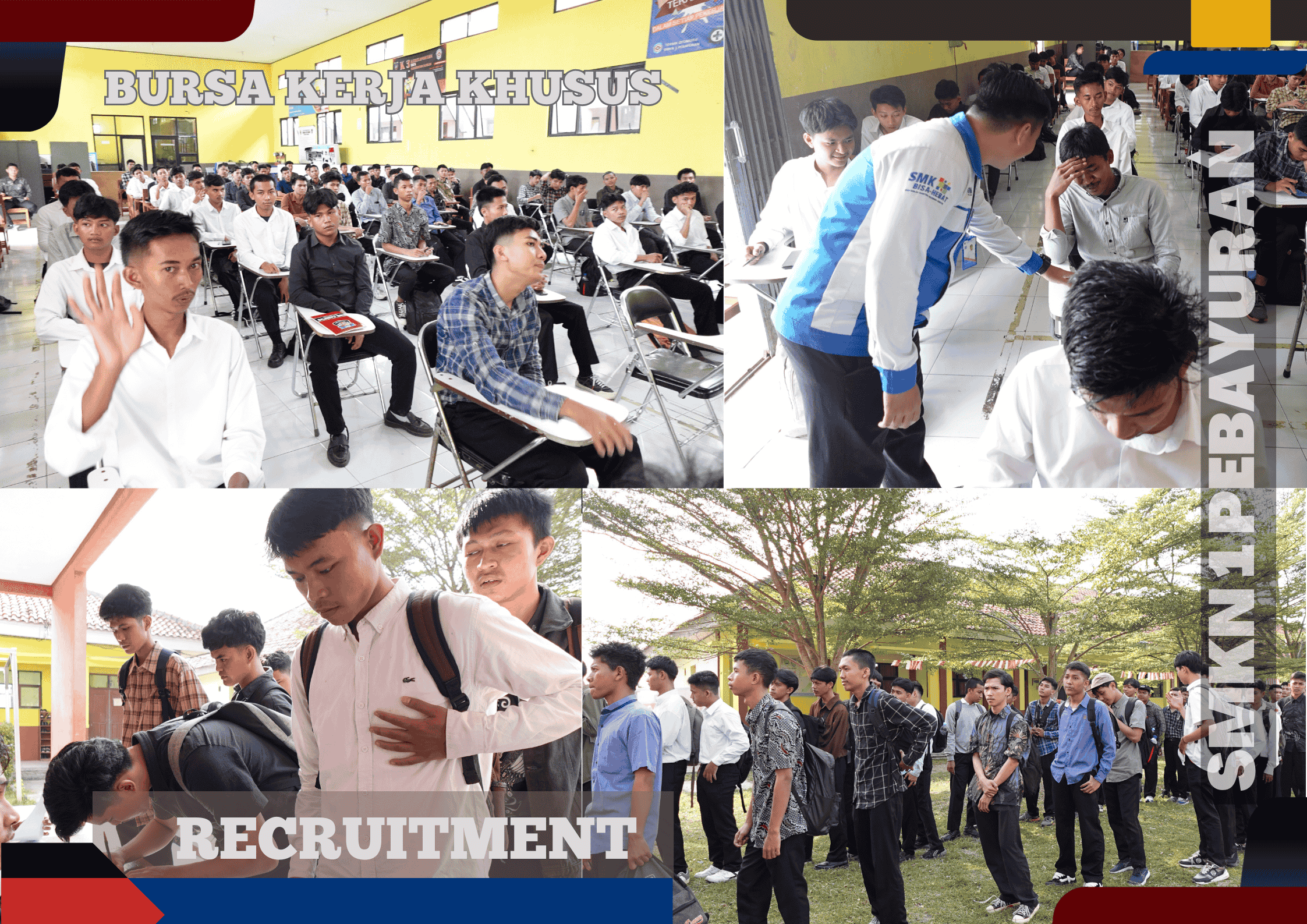 BKK SMKN 1 Pebayuran Gelar Rekrutmen PT Otomotif 2 KIIC